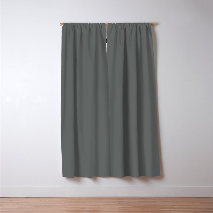 Pewter Steel Dark Gray Solid Color Pairs With Farrow And Ball