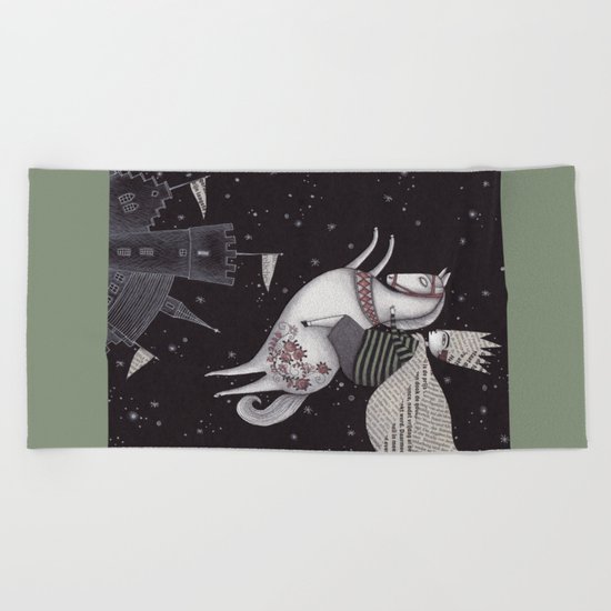 Five Hundred Million Little Bells (1) Beach Towel