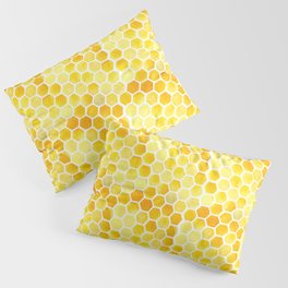 Watercolour Honeycomb Pillow Sham