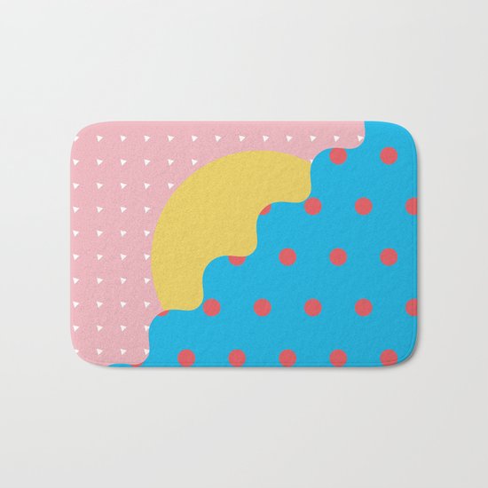 Memphis Style N°6 Bath Mat