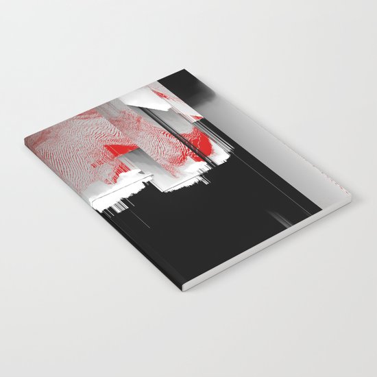Minty Fresh Glitch Notebook