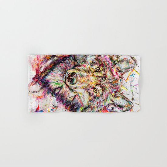 Wolf // Cuetlachtli Hand & Bath Towel