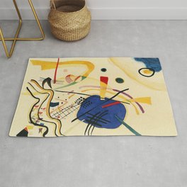 Lovely abstract art by Wassily Kandinsky Rug