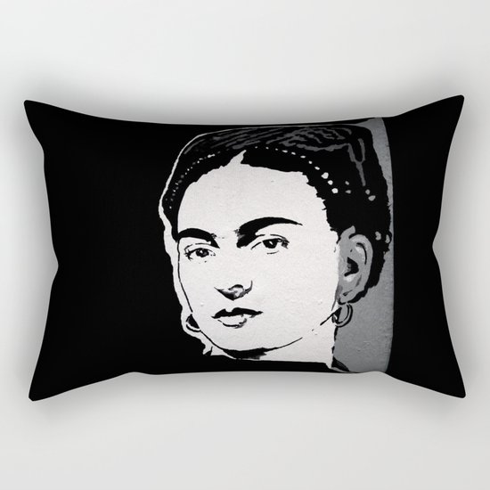 FRIDA - LIFE CURRENT WALL series... Rectangular Pillow