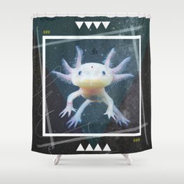 axolotl Shower Curtain