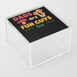 Dads Are Fun Guys Too Funny Father's Day Gift Acrylic Box