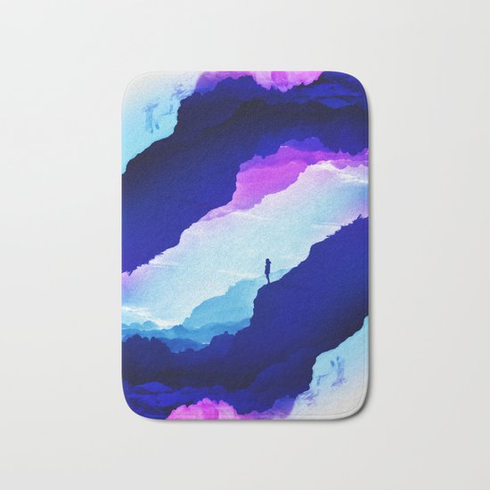 Violet dream of Isolation Bath Mat