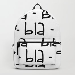bla-bla-bla Backpack