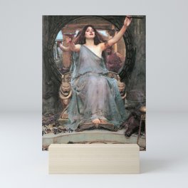 Circe offering the Cup to Odysseus - John William Waterhouse Mini Art Print