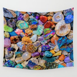 Rocks and Minerals, Geology Wall Tapestry