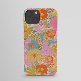 60's Retro Floral iPhone Case