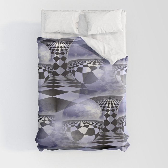 3D abstraction -22- Duvet Cover