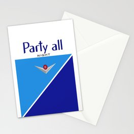 Party All Night Parliament Lights Stationery Cards