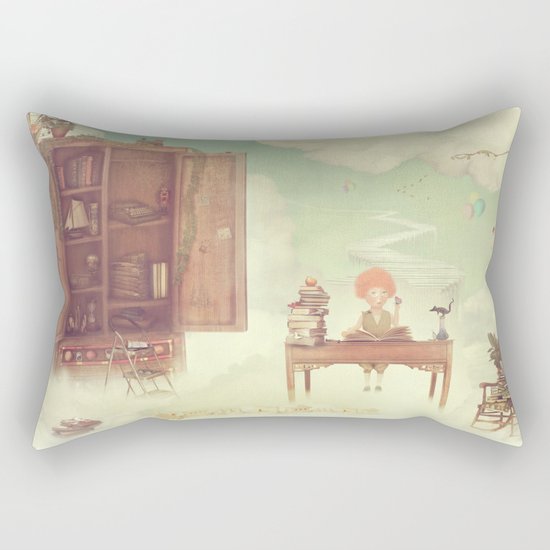 Lets go to school Rectangular Pillow