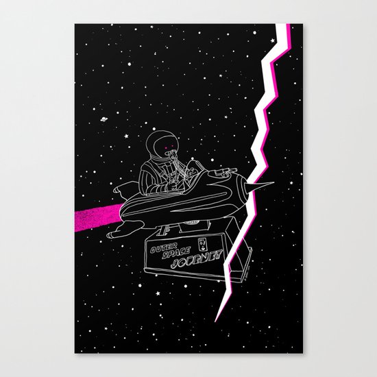 Space Journey Canvas Print
