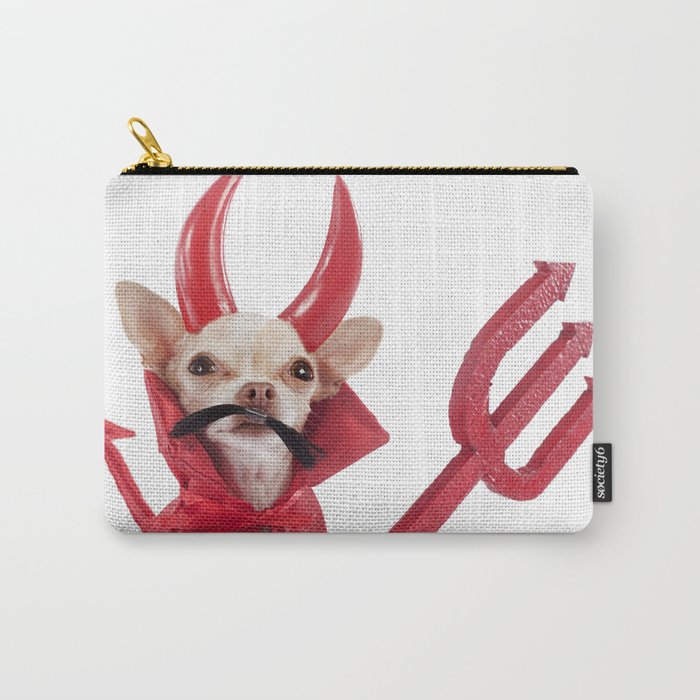 devil chihuahua Carry-All Pouch