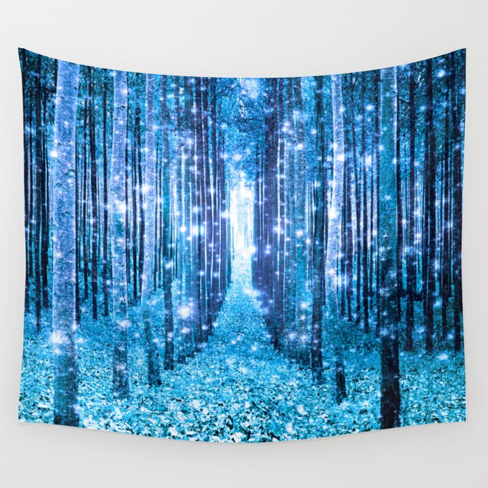 Light blue tapestry best sale