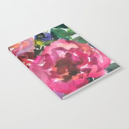 colorful bouquet: roses Notebook