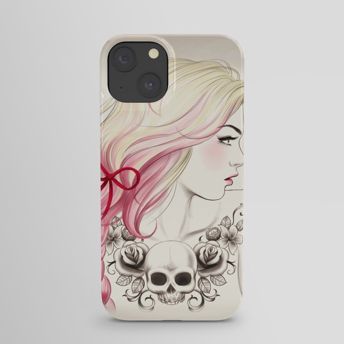 Tattoo Girl iPhone Case by Tati Ferrigno | Society6