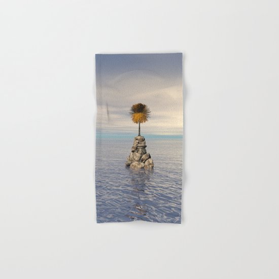 Orange Tree At Sea Hand & Bath Towel