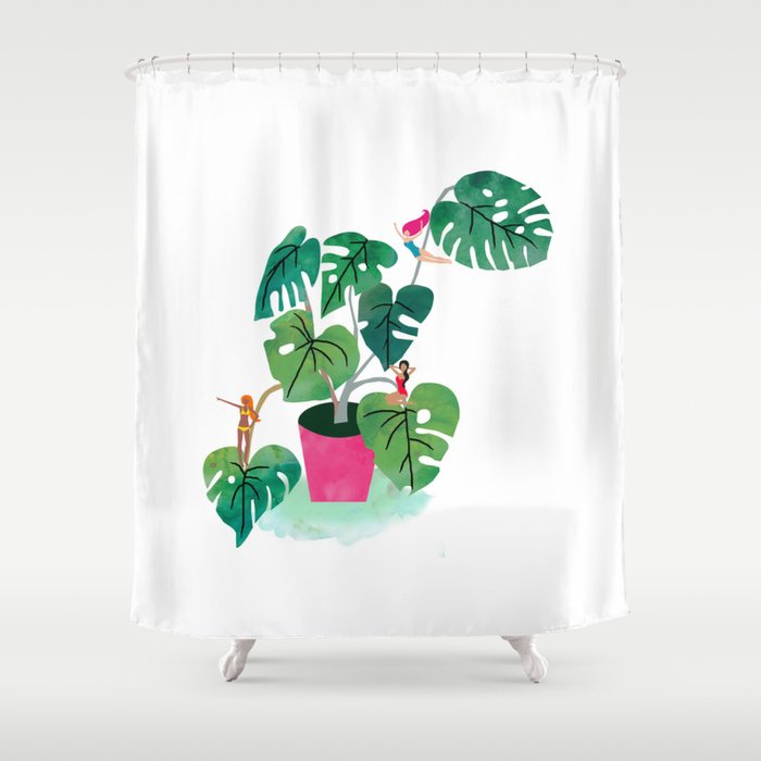 Fun Shower Curtain By Taika Tori Society6, Fun Shower Curtains
