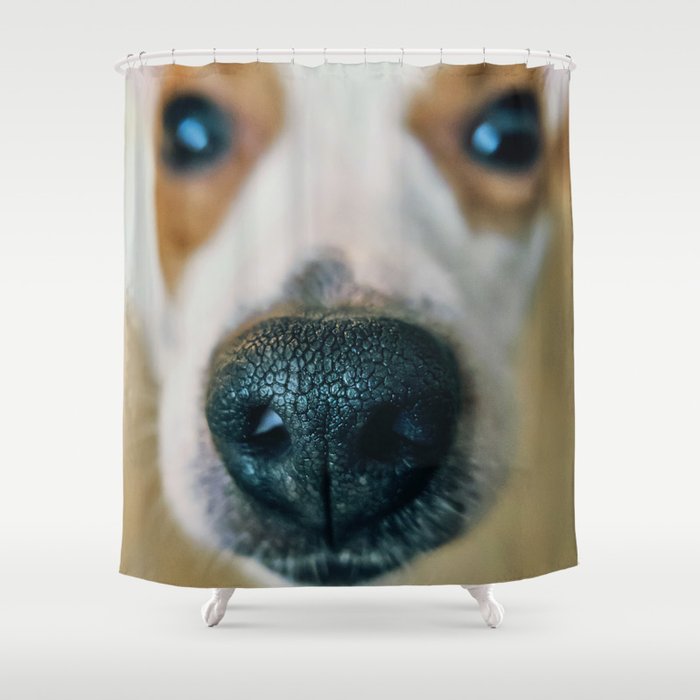 Dog face Shower Curtain