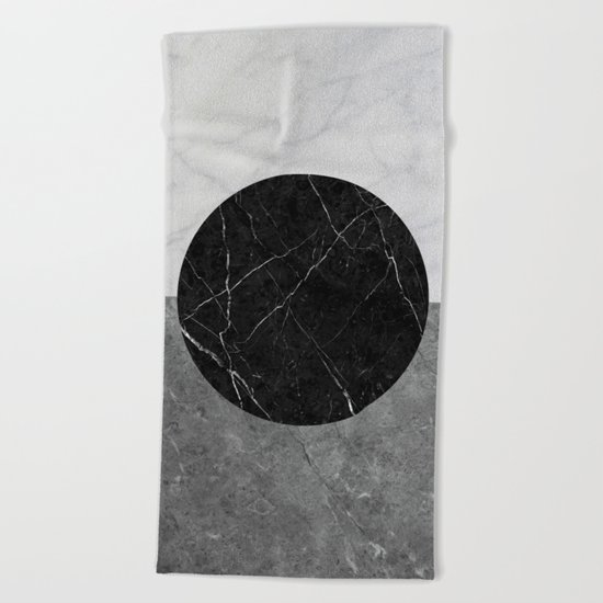 Marble Abstract Beach Towel