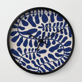 One Hundred-Leaved Plant #7 Wall Clock