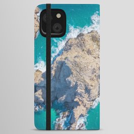 Mexico Photography - Beautiful Sea Shore In Mexico iPhone Wallet Case