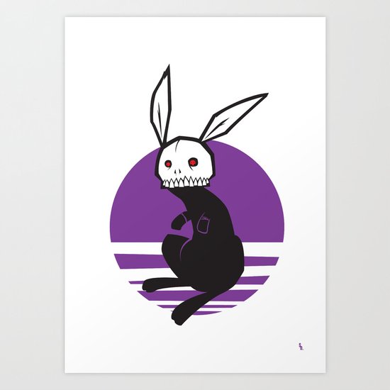 Hare Bone Art Print