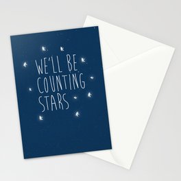 We'll be counting stars  Stationery Cards