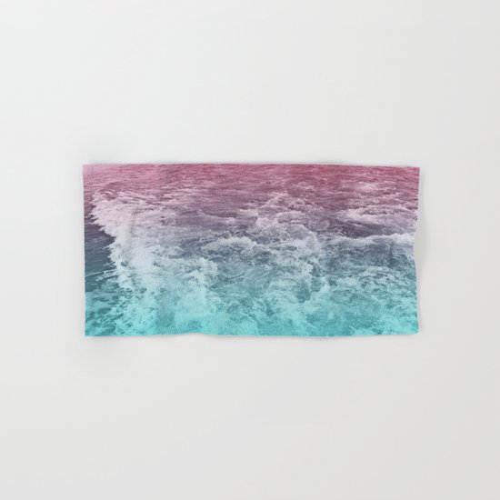 pastel ocean Hand & Bath Towel