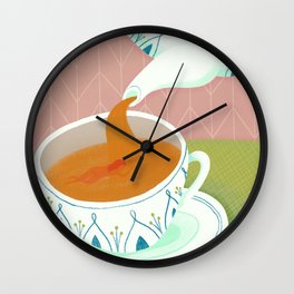 Cuppa Tea Wall Clock