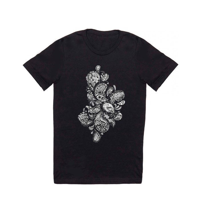 Extraterrestrial Paisley T Shirt
