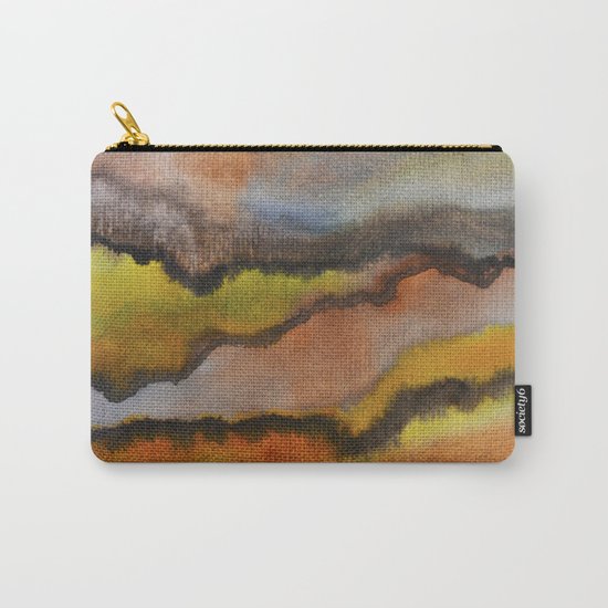 Watercolor abstract landscape 26 Carry-All Pouch
