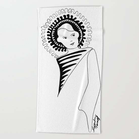 Bodhisattva Beach Towel