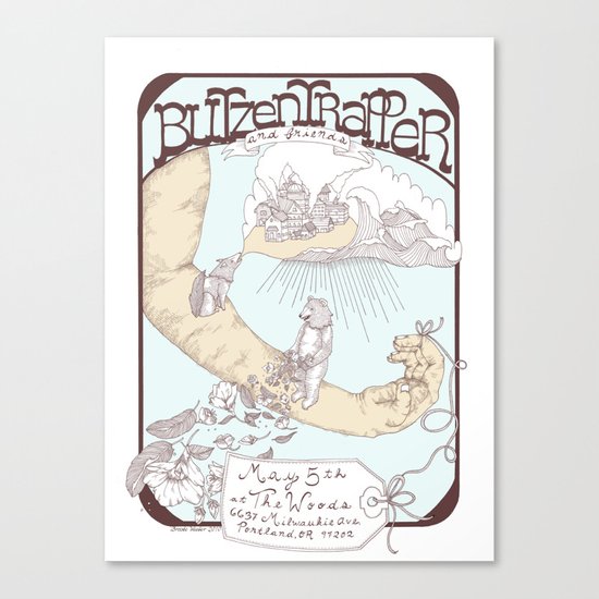 Blitzen Trapper Poster Canvas Print
