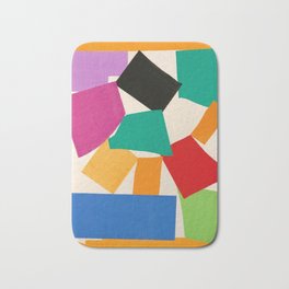 Henri Matisse - The Snail cut-out series portrait painting Bath Mat | Curtains, Seacoast, Modernart, Colorful, France, Prints, Abstract, Ocean, Cut Out, Frenchriviera 