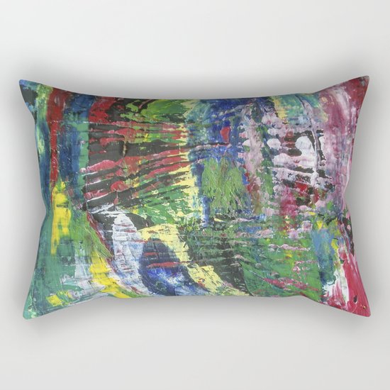 Abstract painting 12 Rectangular Pillow