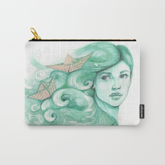 Paper ships Carry-All Pouch