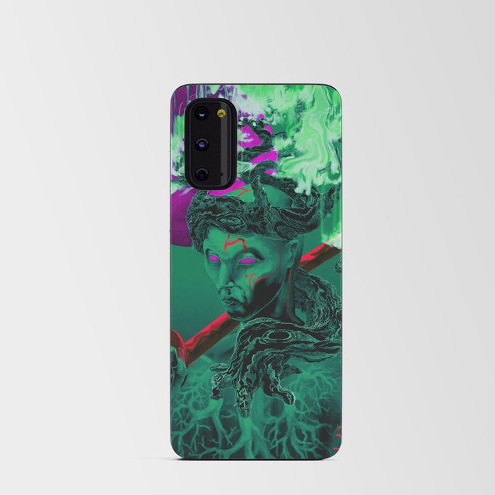 Bonsai warrior (green) Android Card Case