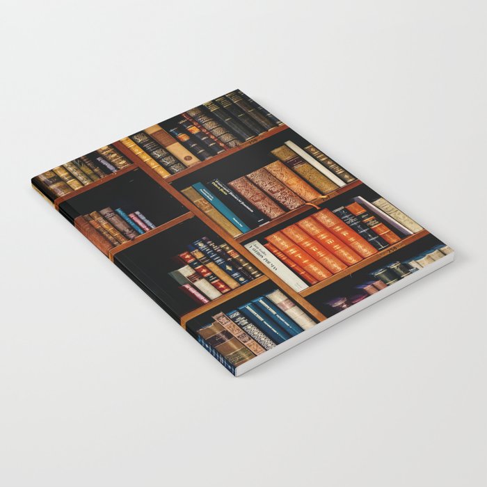 The Bookshelf Color Notebook By Nocolordesigns Society6