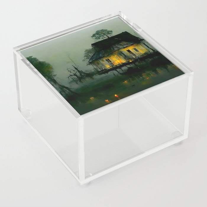 Haunted Bayou, 8 Acrylic Box