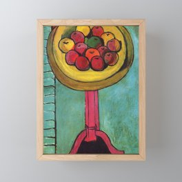 Henri Matisse, Bowl of Apples on a Table Framed Mini Art Print