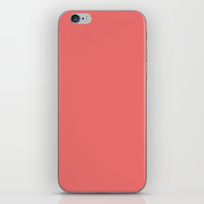 Light Carmine Pink iPhone Skin