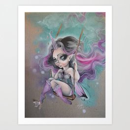unicorn fairy Kunstdrucke