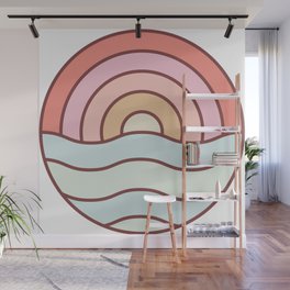 Here Comes the Sun Wall Mural