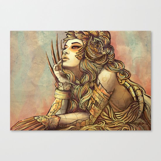 Zodiac Sign: Leo Canvas Print