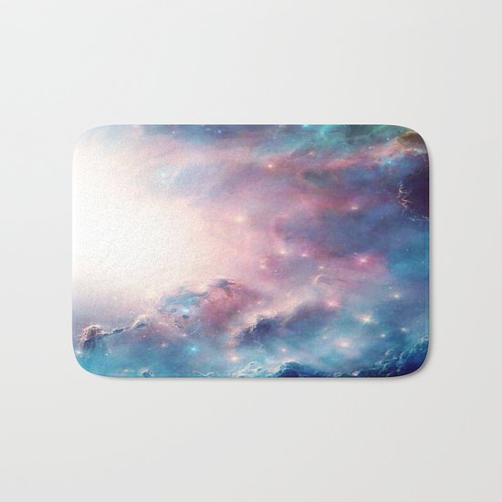 Galactic storm Bath Mat