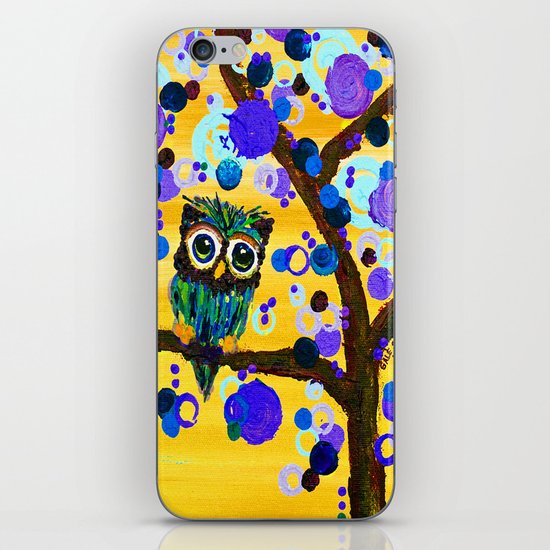 :: Sunshine Gemmy Owl :: iPhone & iPod Skin